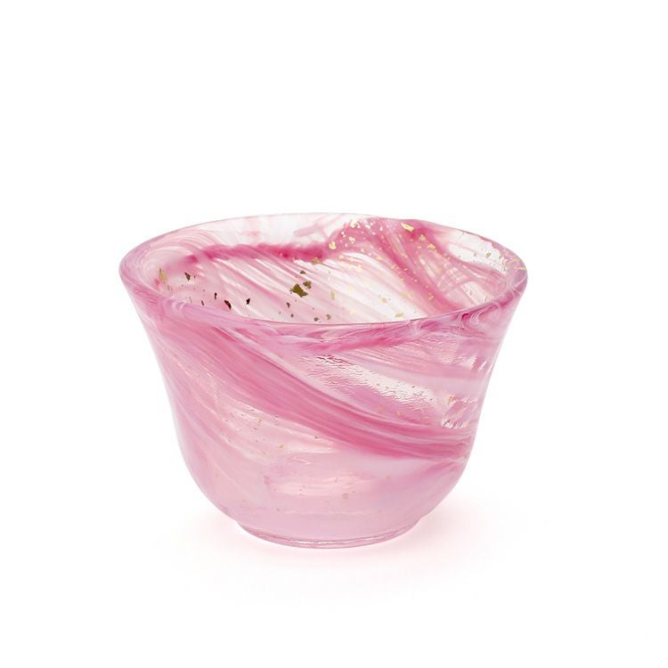 藍花×岩澤硝子 ぐい呑み