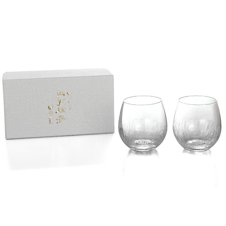 藍花×田島硝子 雪化粧 コロンカップ ペア