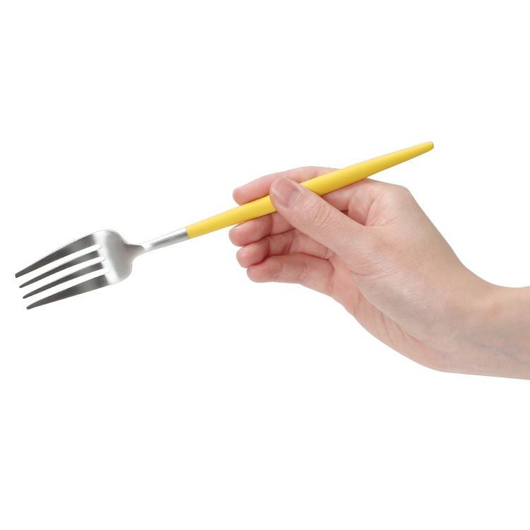 クチポール（Cutipol） ゴア/GOA イエロー ディナーフォーク/テーブルフォーク