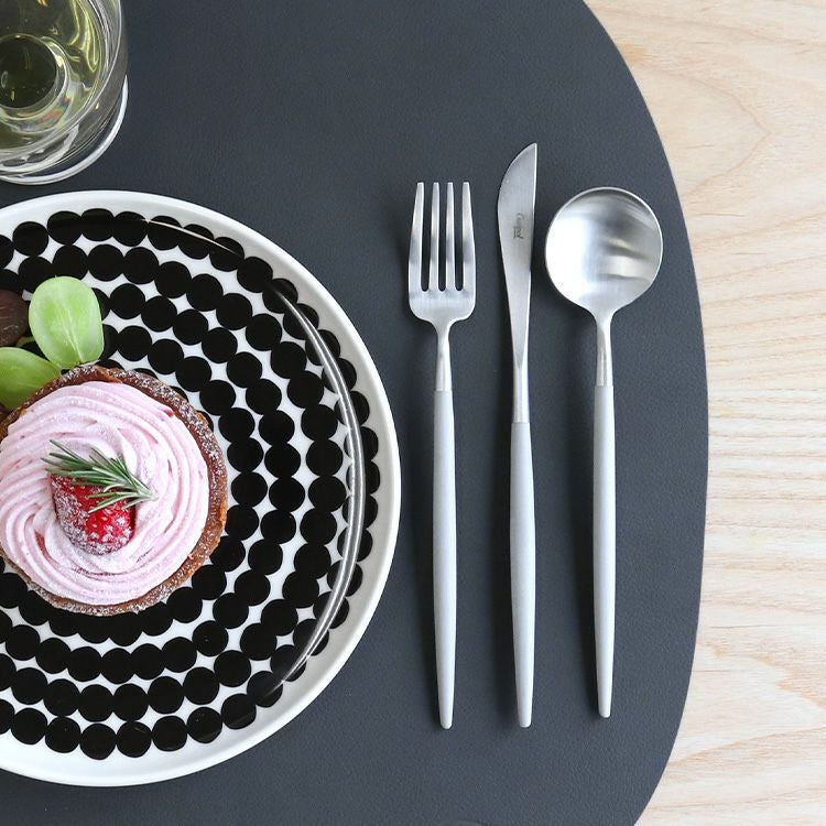 クチポール（Cutipol） ゴア/GOA ライトグレー デザート3点セット