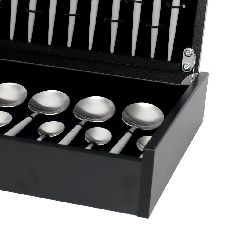 クチポール（Cutipol） ゴア/GOA ライトグレー ディナー24点セット