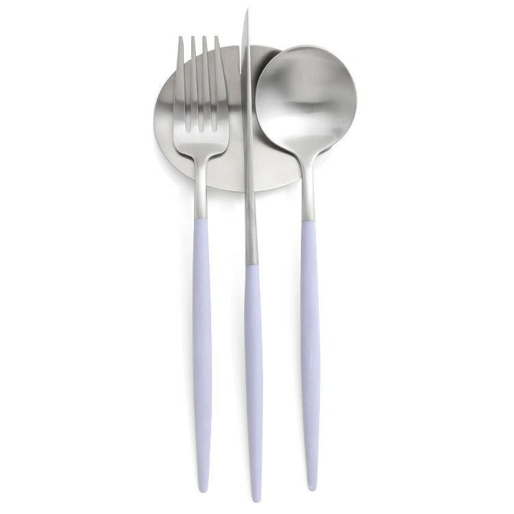 クチポール（Cutipol） ゴア/GOA バイオレット ディナー3点＆カトラリーレスト1点