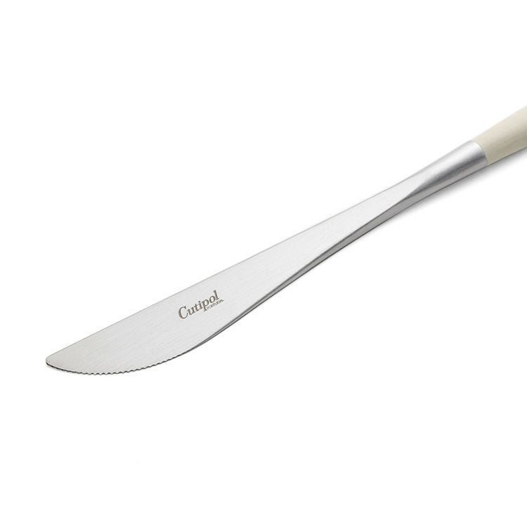 クチポール（Cutipol） ゴア/GOA ライトアイボリー デザートナイフ