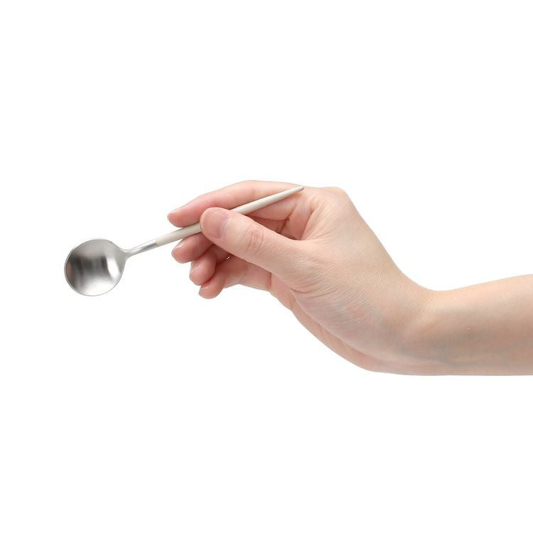 クチポール（Cutipol） ゴア/GOA ライトアイボリー コーヒー/ティー スプーン