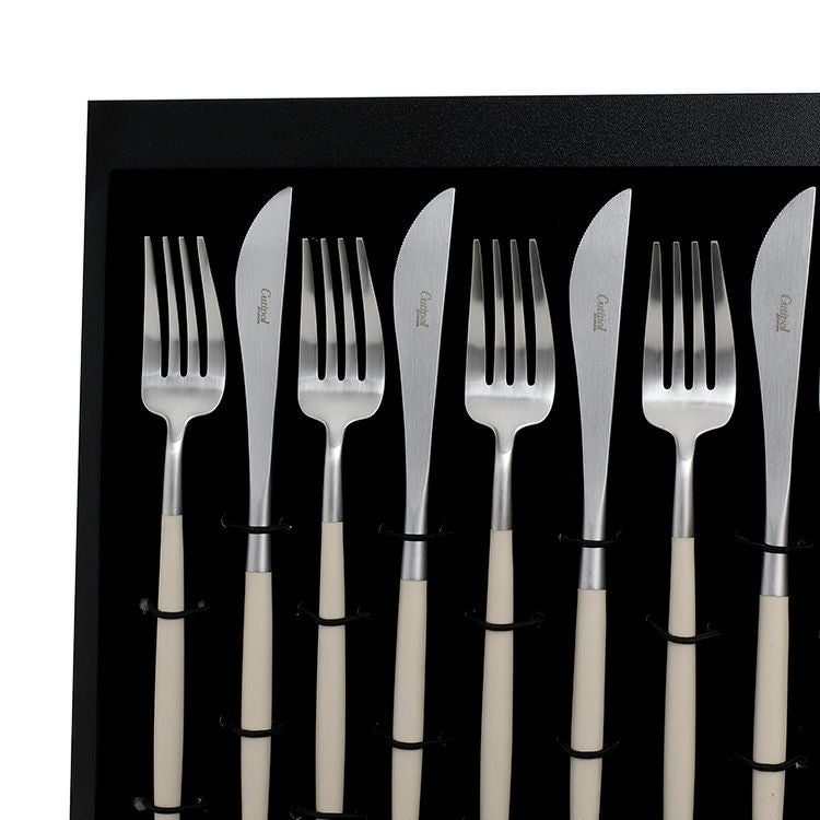 クチポール（Cutipol） ゴア/GOA ライトアイボリー ディナー24点セット