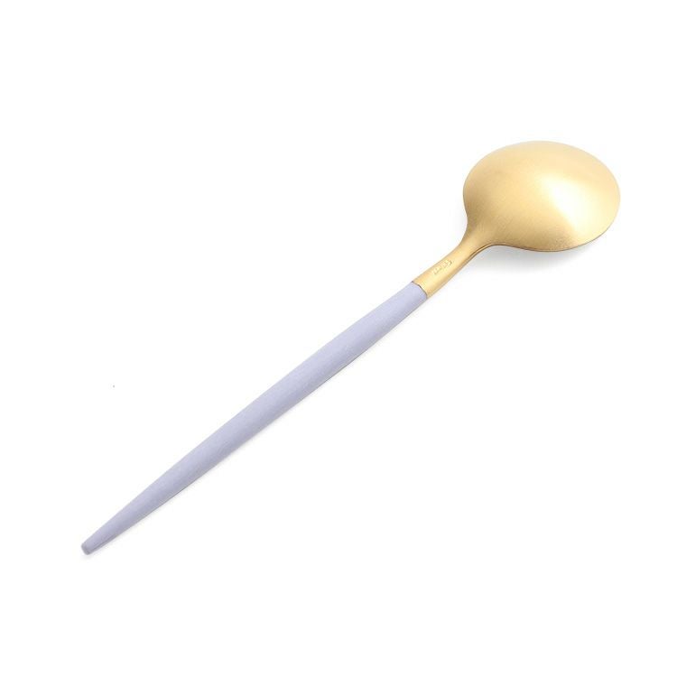 クチポール（Cutipol） ゴア/GOA バイオレットマットゴールド コーヒー/ティースプーン
