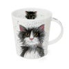ダヌーン（Dunoon） マグカップ LOMOND ペインティングキャット 黒白猫