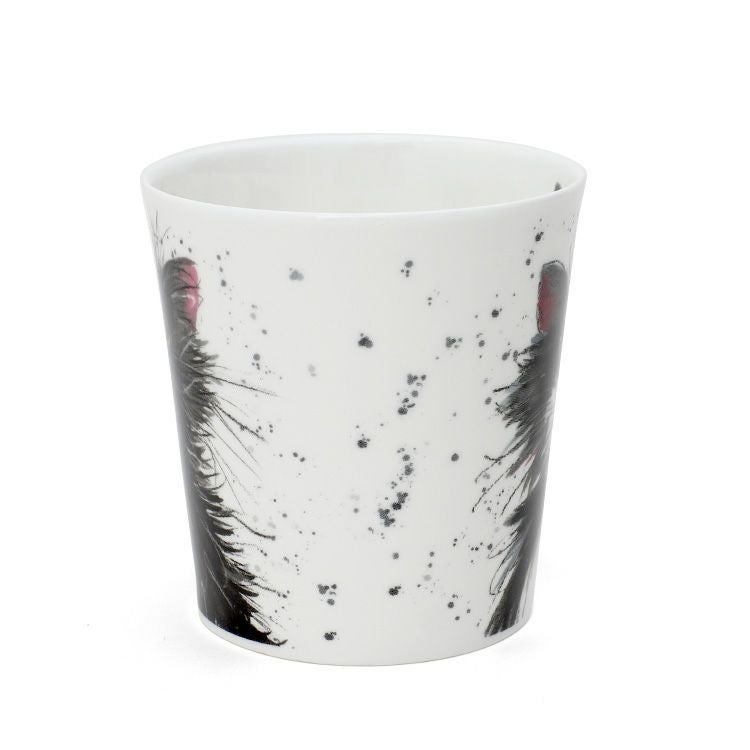 ダヌーン（Dunoon） マグカップ LOMOND ペインティングキャット 黒白猫