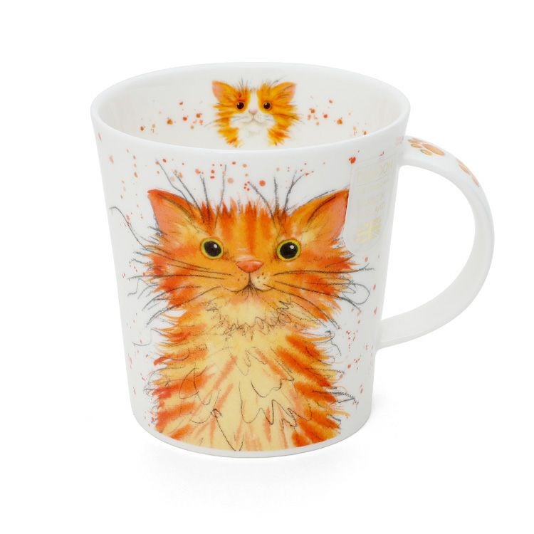 ダヌーン（Dunoon） マグカップ LOMOND ペインティングキャット トラ猫