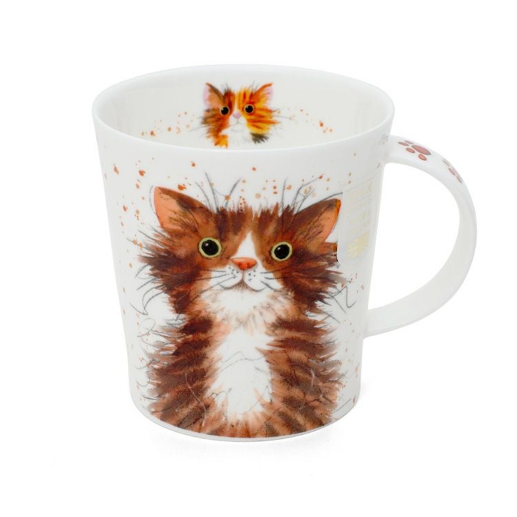 ダヌーン（Dunoon） マグカップ LOMOND ペインティングキャット 茶トラ猫